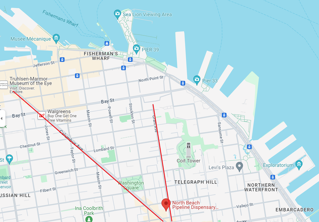 the 70th North Beach Festival with Pipeline Location